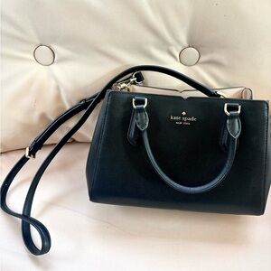 Kate Spade New York Black Leather Purse *LIKE NEW*